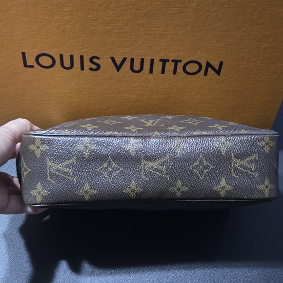 Louis Vuitton Trousse Toilet Pouch Missing Zipper Pull Vintage - Picture 6 of 16